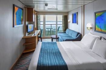 Spacious Ocean View Balcony